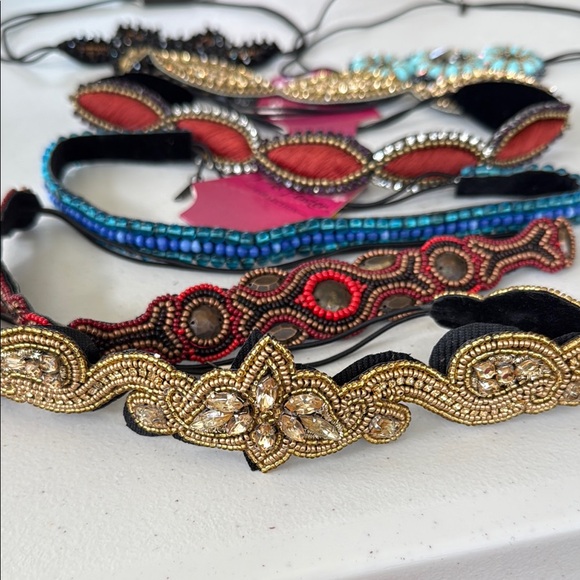 Pink Pewter Elegant Beaded Headbands main image 16